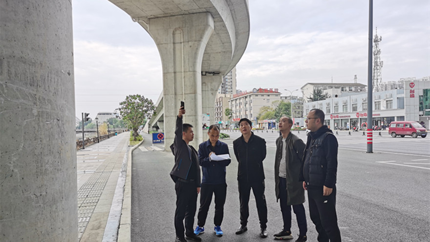 綿陽市一環(huán)路北段東延線工程(止于S205)一標(biāo)段現(xiàn)場(chǎng)檢查引橋 綿陽市一環(huán)路北段東延線工程(止于S205)一標(biāo)段現(xiàn)場(chǎng)檢查引橋