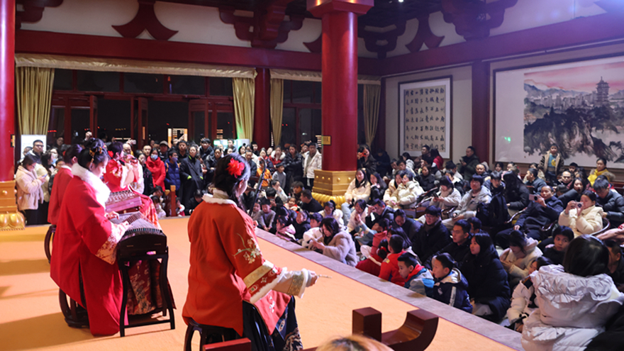 “瓊樓雅樂”演出現(xiàn)場 “瓊樓雅樂”演出現(xiàn)場